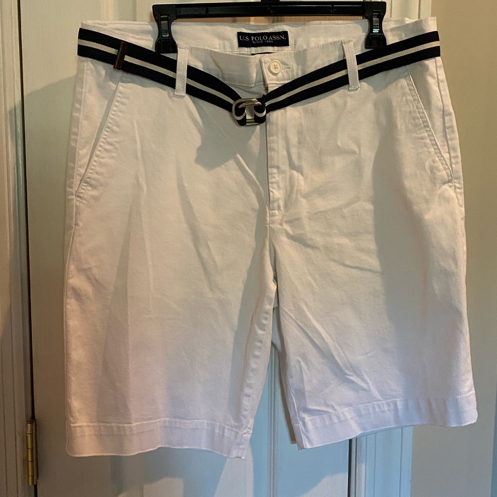 Mens Polo white shorts